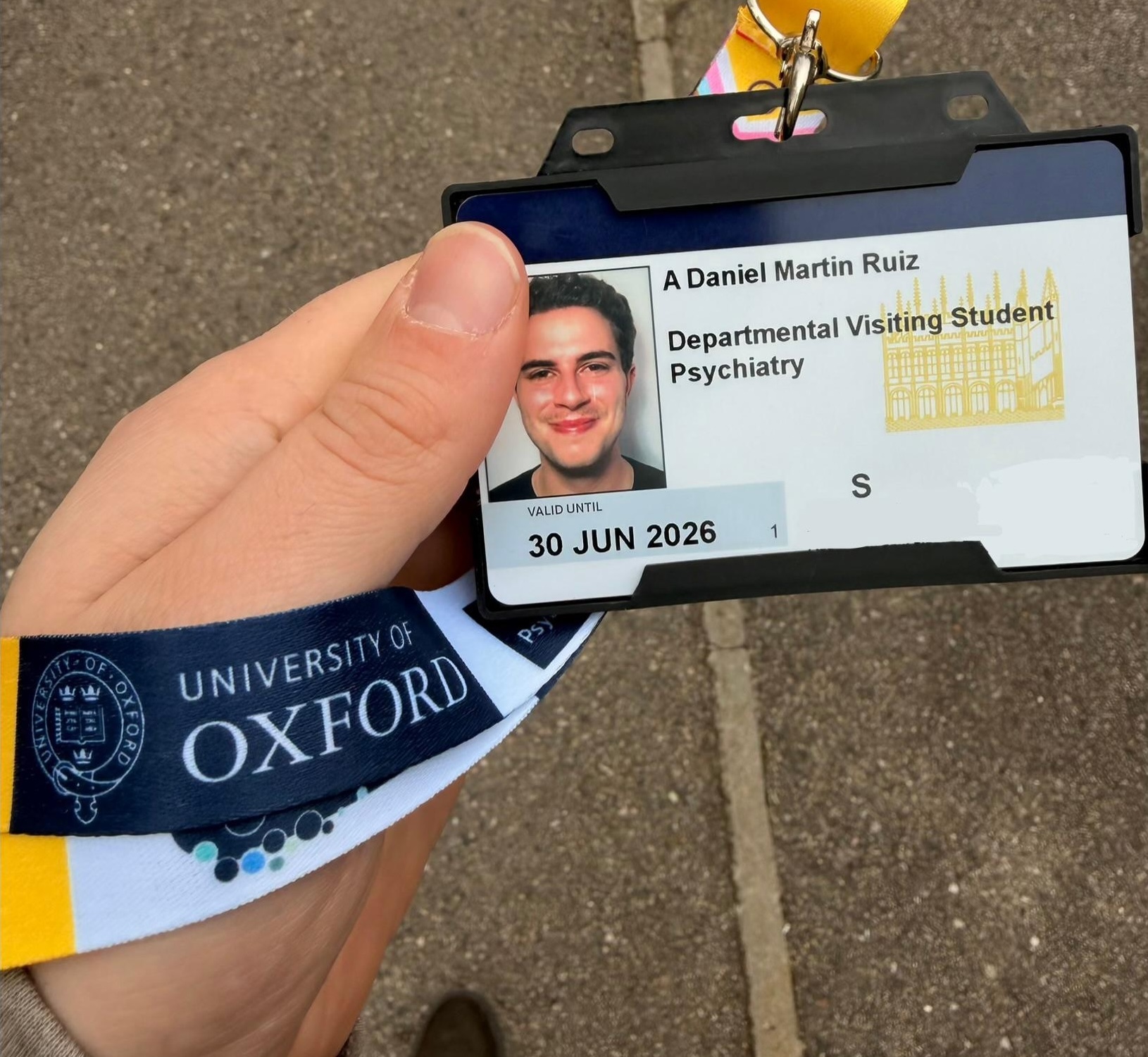 My three-month research visit at the University of Oxford